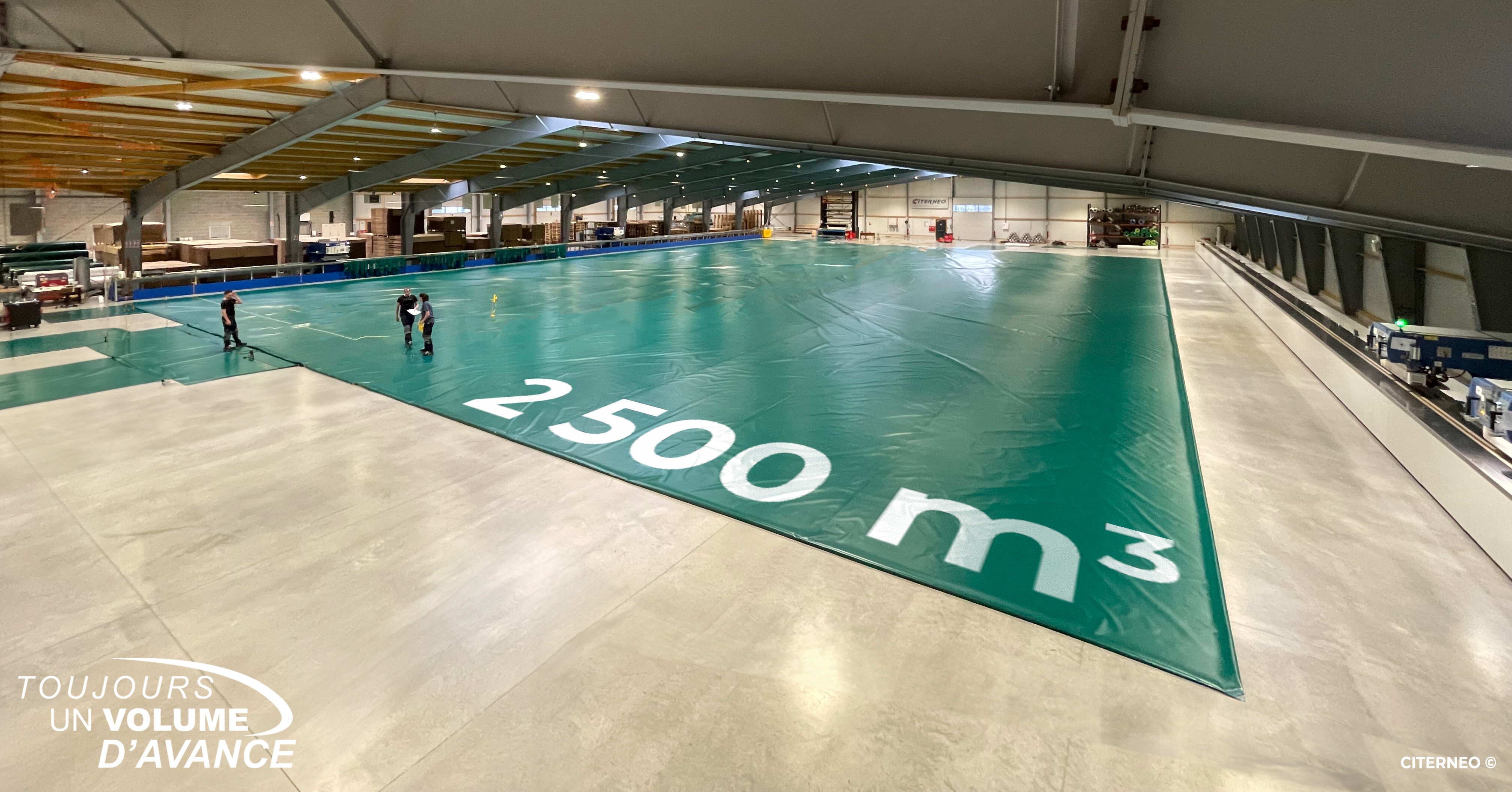 citerne souple CITERNEO 2 500 m3