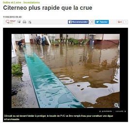 Boudin anti inondation CITERNEO