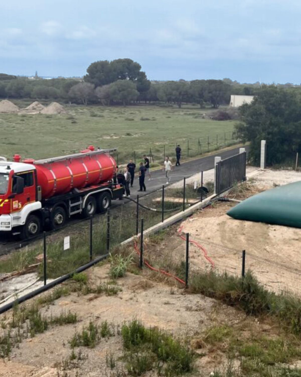Lutter contre les incendies grâce au stockage d'eau en citerne souple