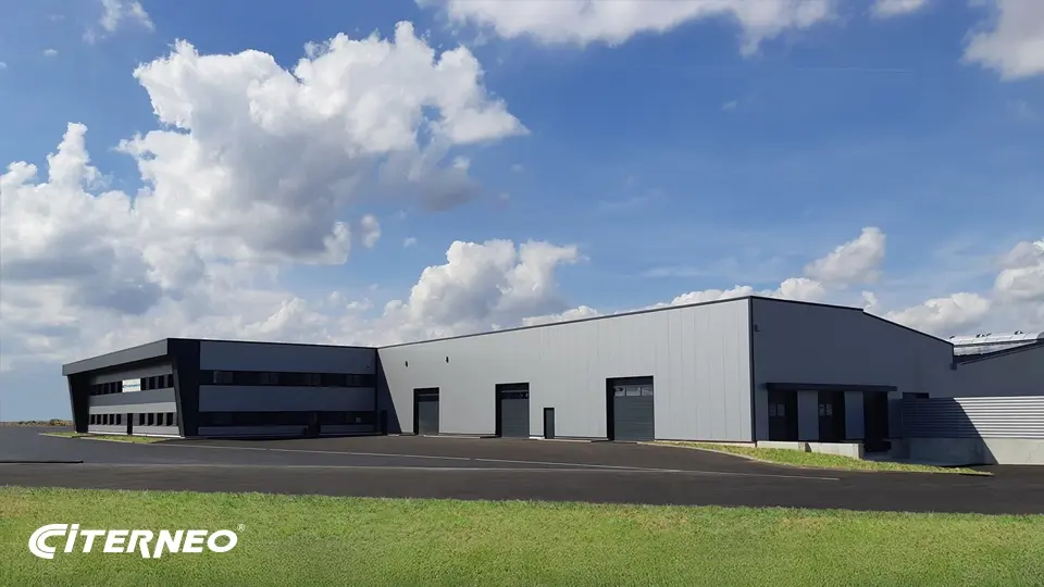 L'usine de fabrication CITERNEO à Amboise