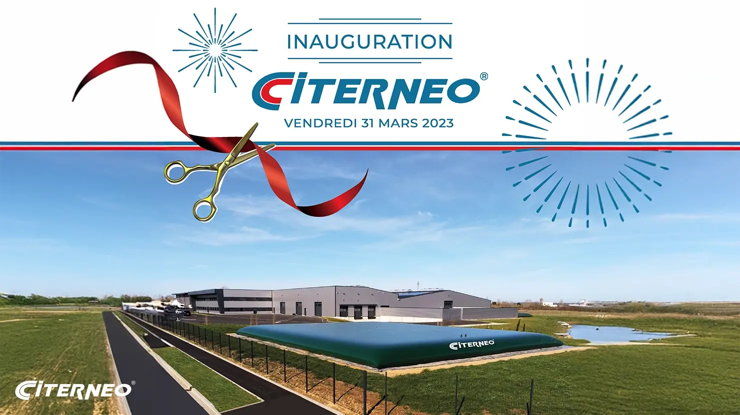 L'inauguration de la nouvelle usine CITERNEO en 2023