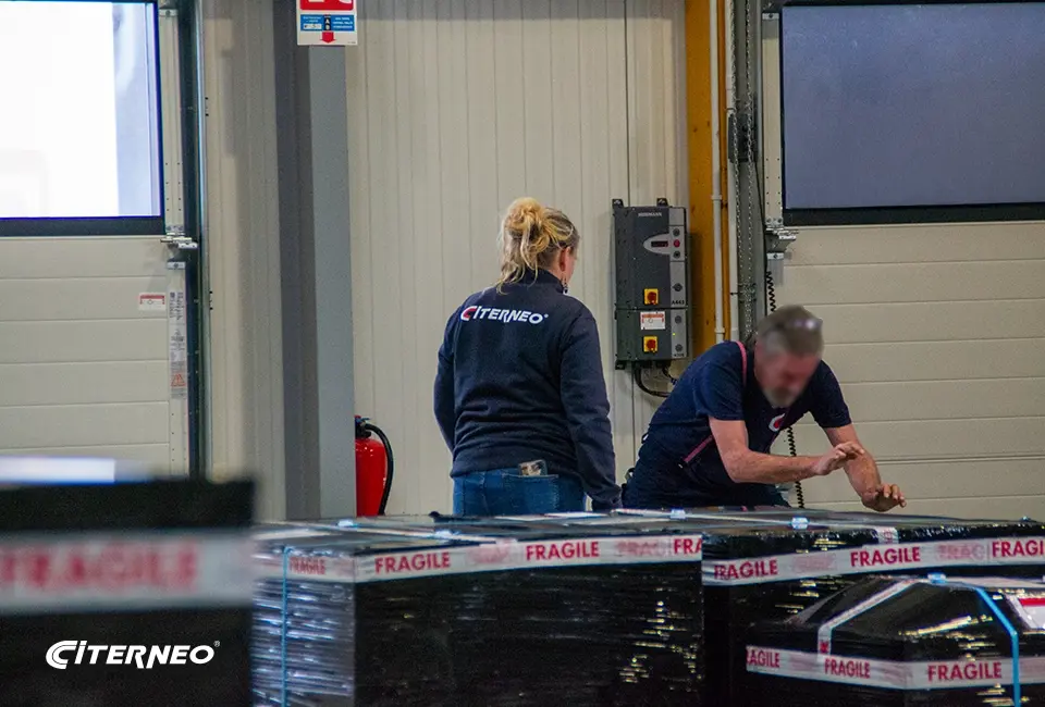 L'atelier de production CITERNEO