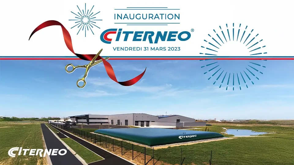 L'inauguration de la nouvelle usine CITERNEO en 2023