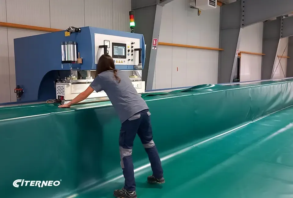 L'atelier de production CITERNEO