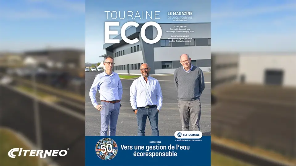 CITERNEO figure dans le magazine "TOURAINE ECO"